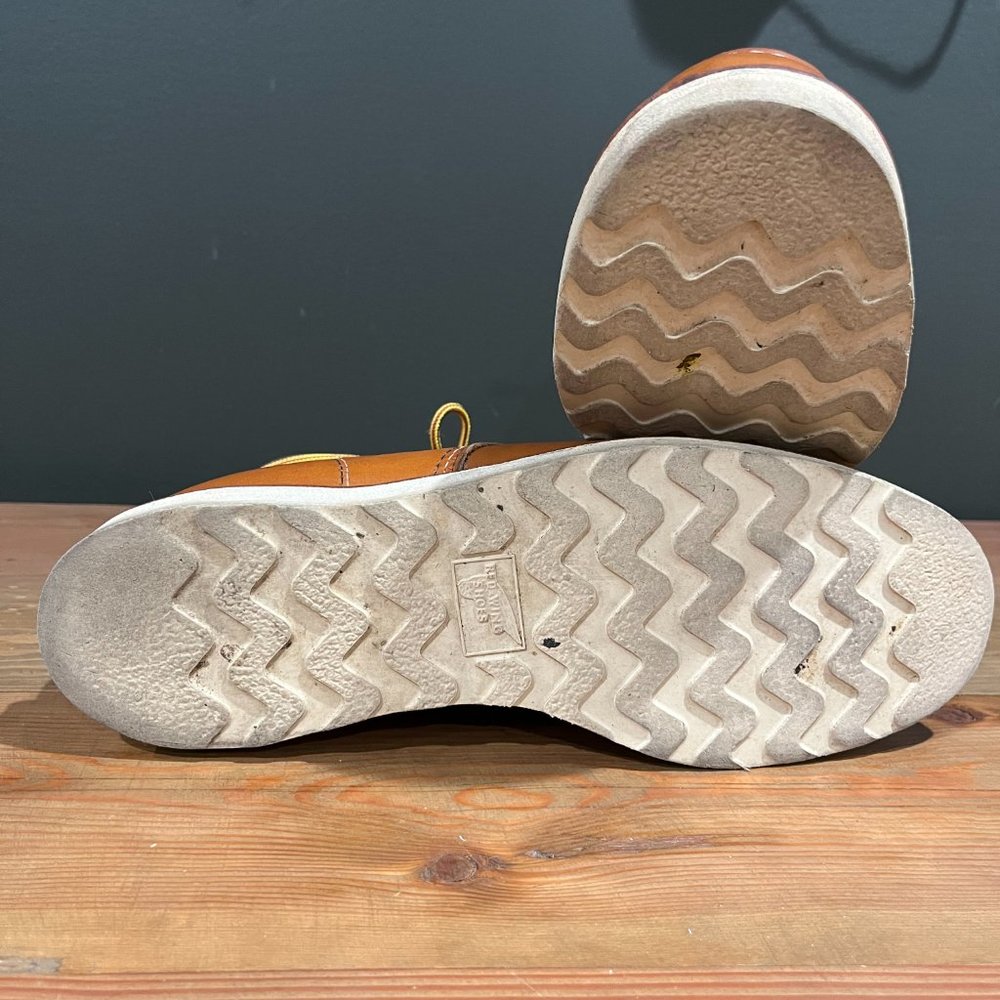 Red Wing 6 Inch Traction Tread Moc Toe Boots -- 10875 -- Made in the USA - Picture 9 of 10